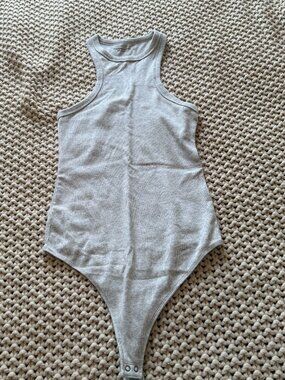 Abercrombie & Fitch ribbed high neck bodysuit